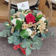 Scarlet Charm Basket