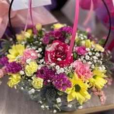 Colourful Wishes Basket